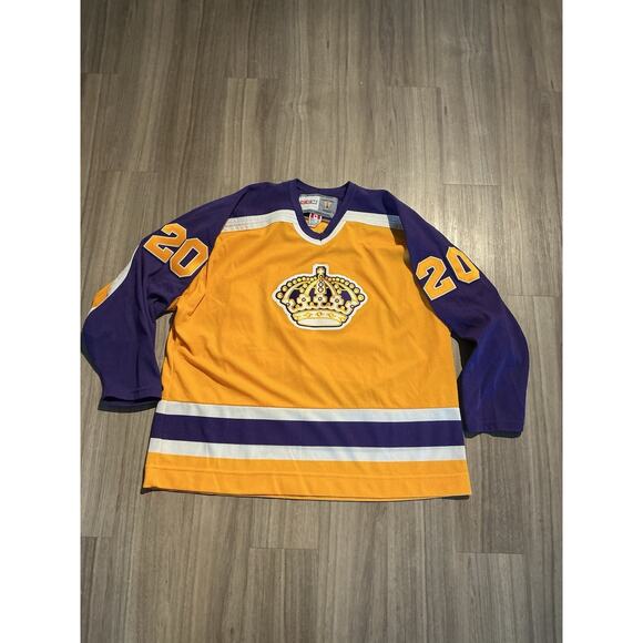 CCM Los Angeles Kings Yellow Crown - Picture 1 of 5